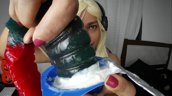 ASMR Porno – Muskbang Giant Gommy Wormn