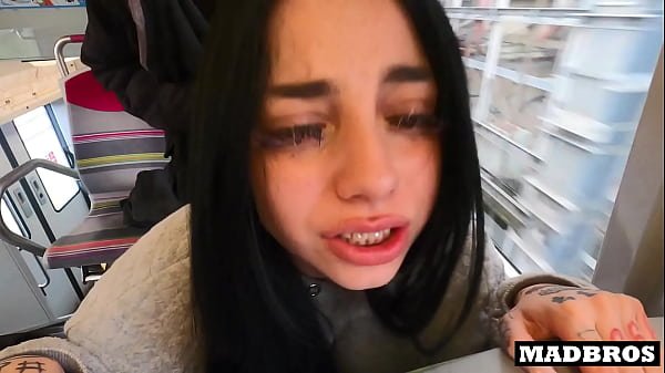 I fuck my chilean friend’s good ass in a public train and at her place after seeing each other again