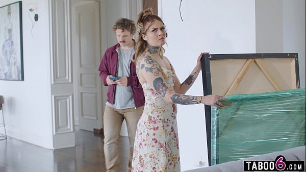 Latina wife Vanessa Vega caught masturbating in their new home