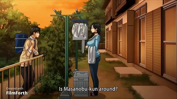 MILF helps son’s friend