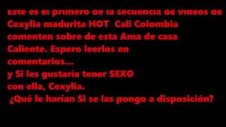 Cexylia madura de Cali hot en su casa #1