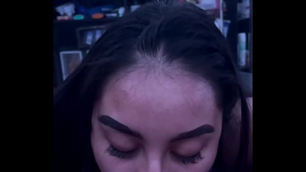 Colombian Slut deep throat and rides cock