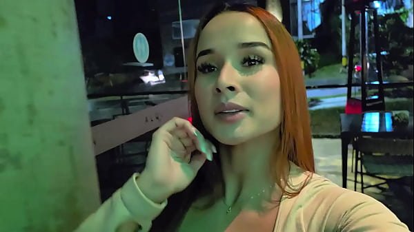 COLOMBIAN TEEN has risky PUBLIC SEX with stranger in a restaurant bathroom! – Abella Olsen