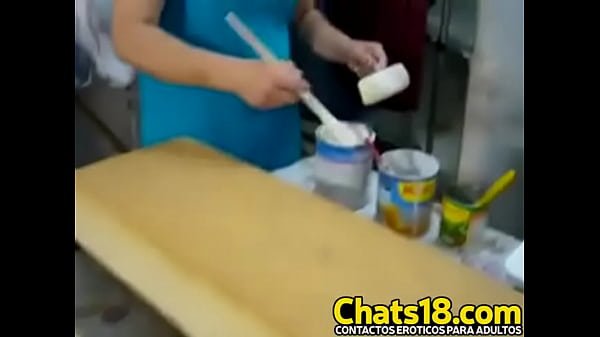 Madurita laburo deja manosear por wey