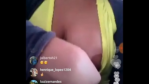 dancer lb mostrando pezones en instagram live