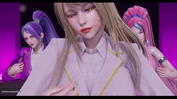 [MMD] CHUNG HA – Snapping Hot Kpop Striptease Ahri Akali Kaisa Evelynn Seraphine KDA 4K 60FPS League of Legends Uncensored Carton Hentai