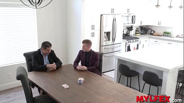 Mylfex – Son Uses his Poker Jackpot Stepmom in Front of his Stepdad