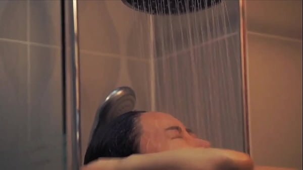 Spying on a korean milf taking a shower